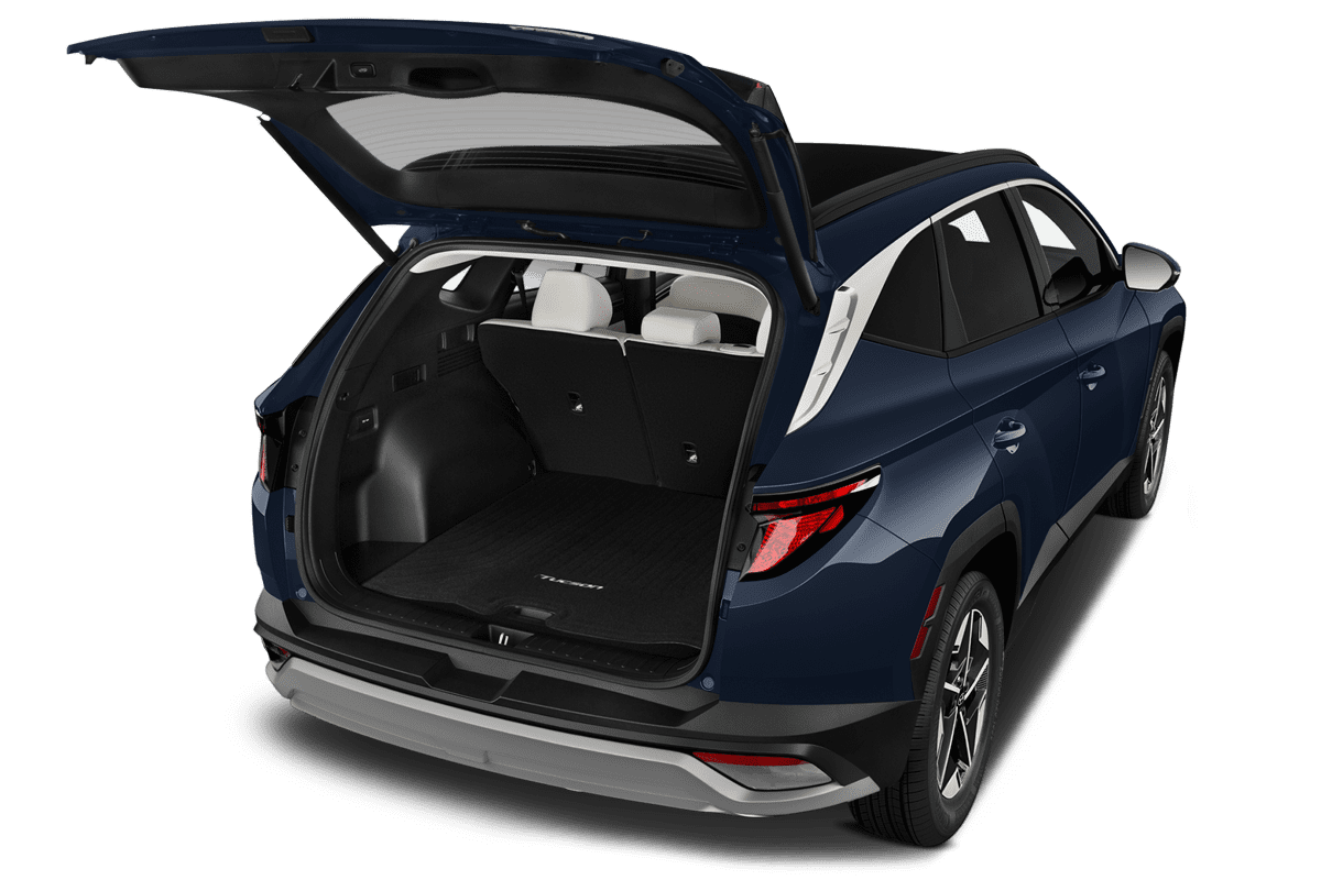 Kofferraum eines Hyundai Tucson Hybrid (neues Modell)