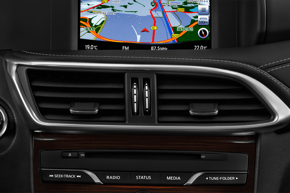 Lüftung eines Infiniti Q30