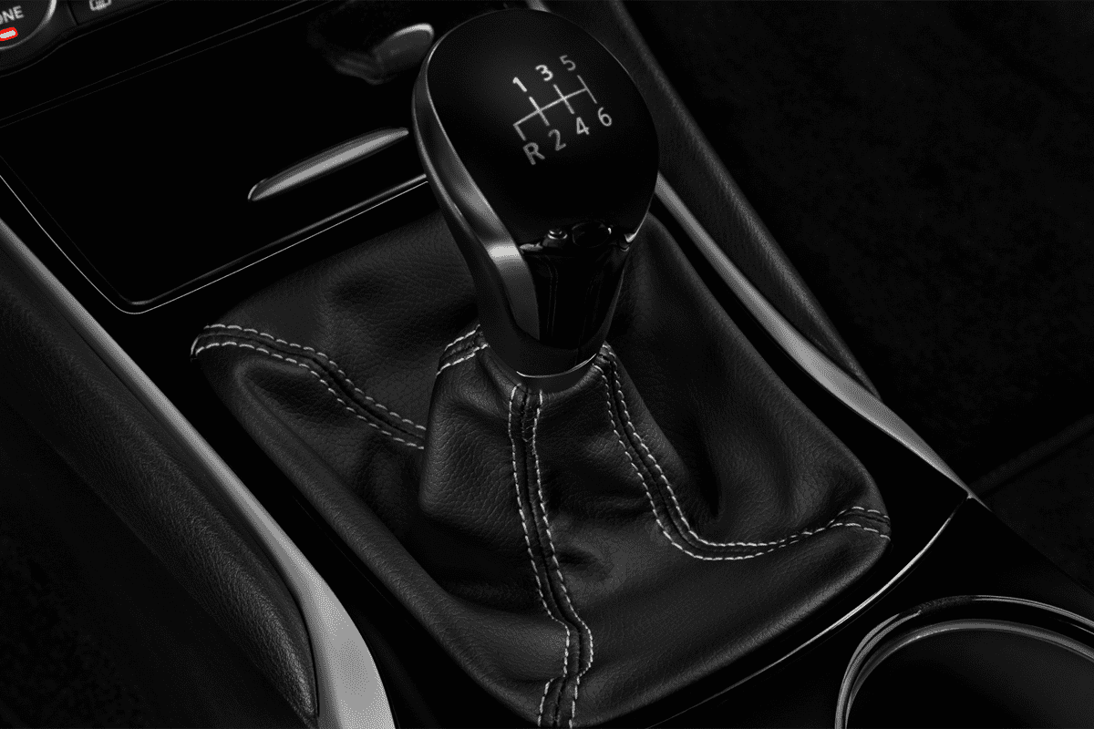 Schaltknüppel eines Infiniti Q30