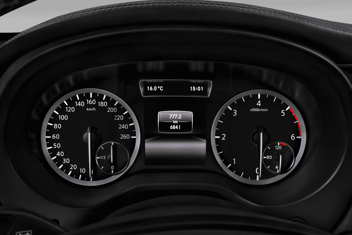 Kombiinstrument eines Infiniti Q30