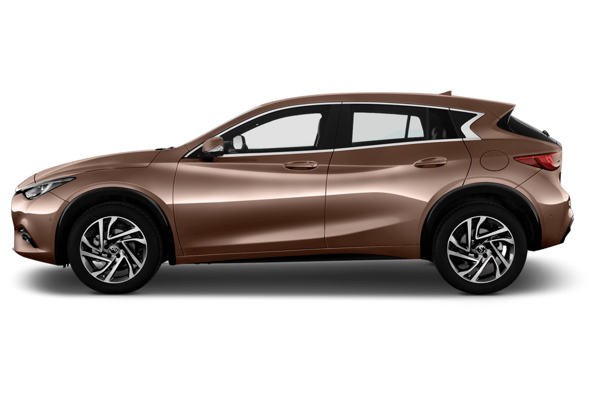 Seitenansicht eines Infiniti Q30