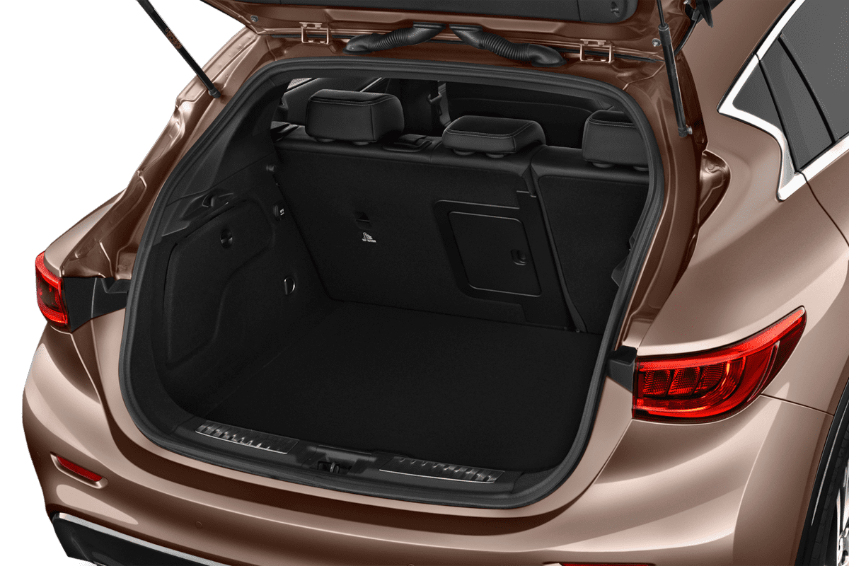 Kofferraum eines Infiniti Q30