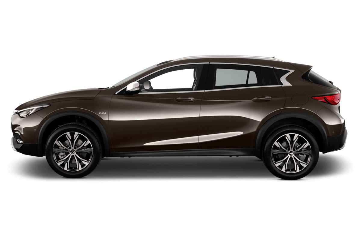 Seitenansicht eines Infiniti QX30
