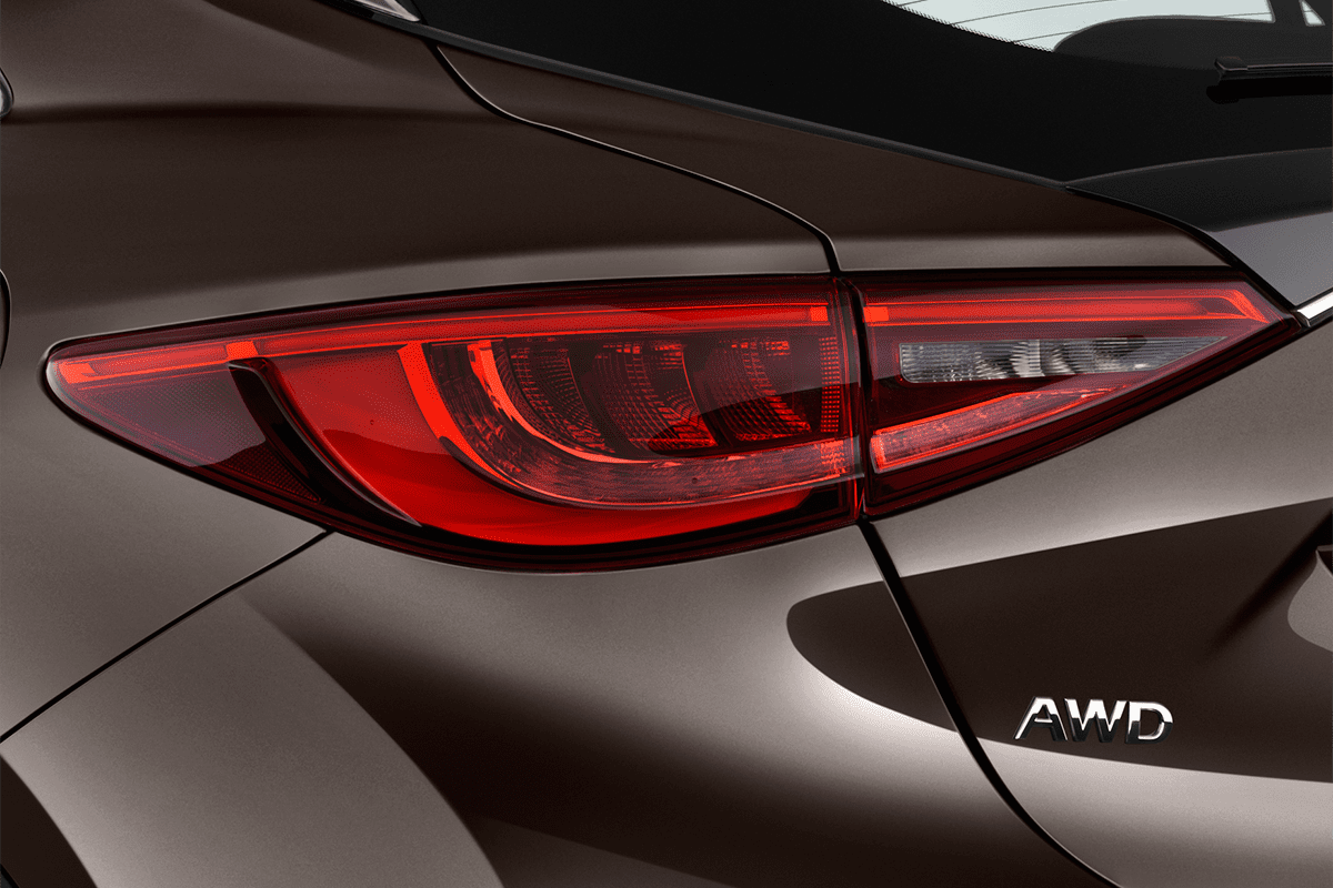Heckleuchten eines Infiniti QX30