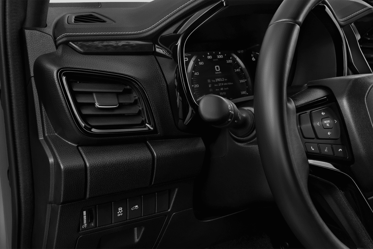 Lüftung eines Isuzu D-MAX Doppelkabine Pritschenwagen