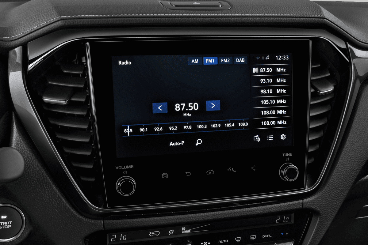 Audiosystem eines Isuzu D-MAX Doppelkabine Pritschenwagen