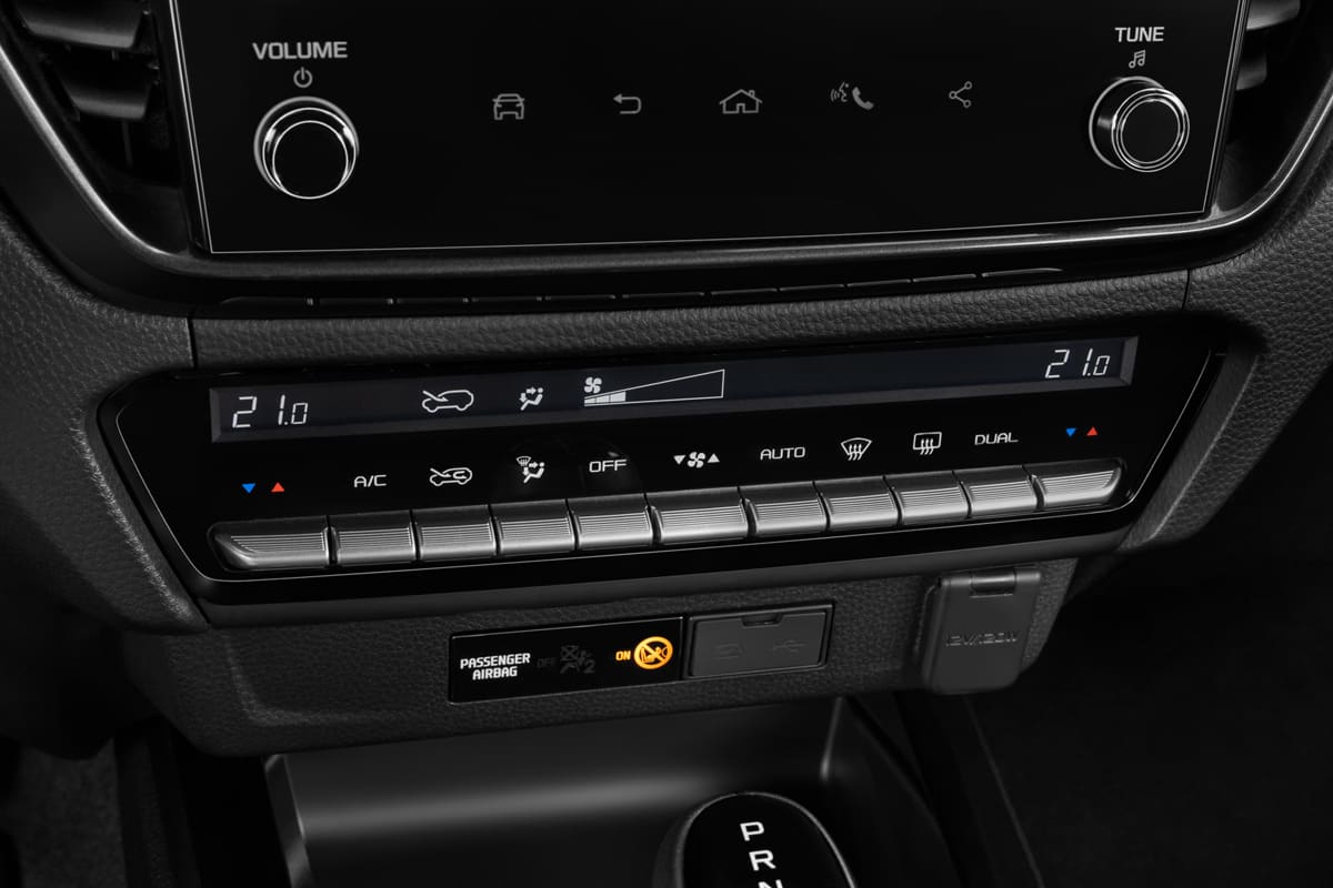 Klimasteuerung eines Isuzu D-MAX Doppelkabine Pritschenwagen