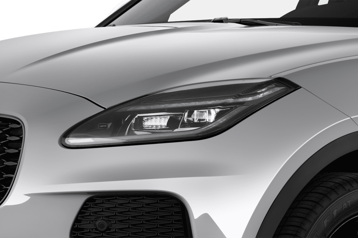 Frontscheinwerfer eines Jaguar E-Pace
