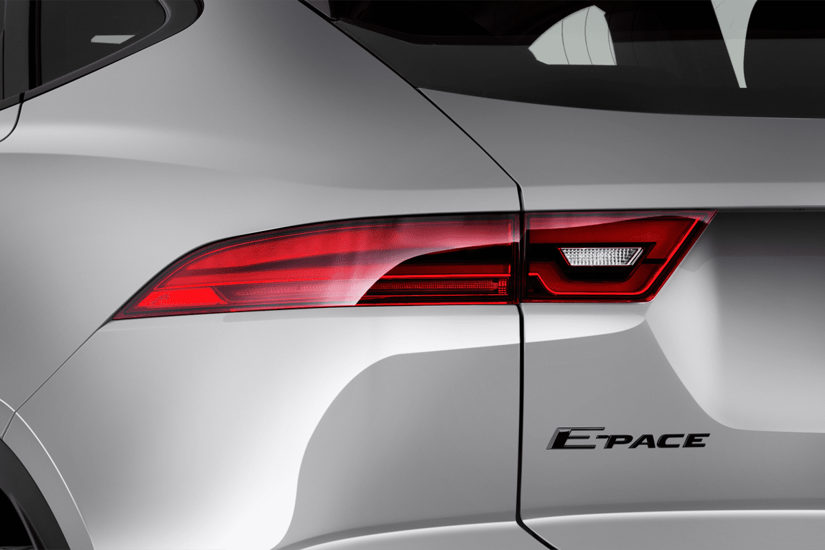 Heckleuchten eines Jaguar E-Pace