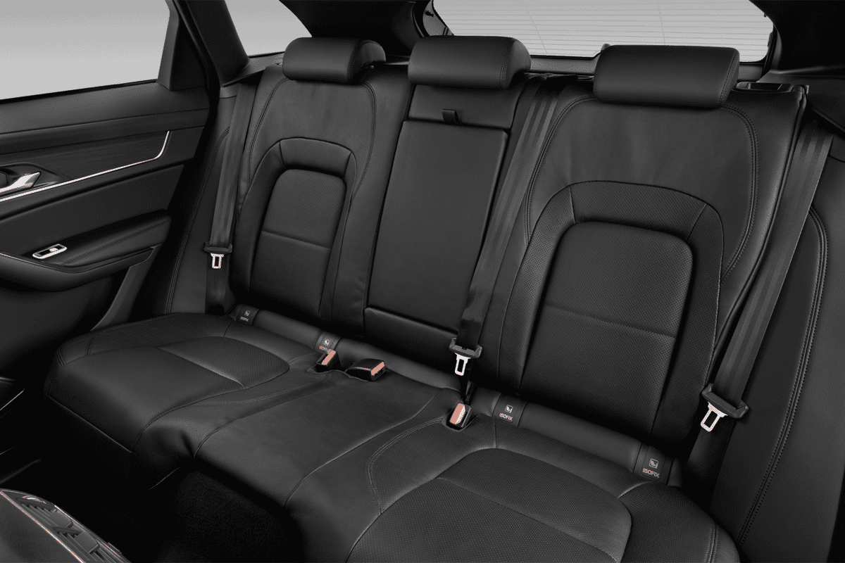 Rücksitzbank eines Jaguar F-Pace