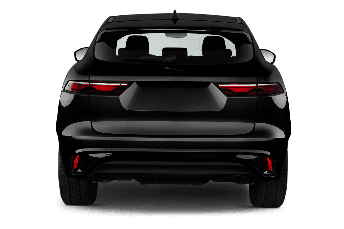 Heckansicht eines Jaguar F-Pace