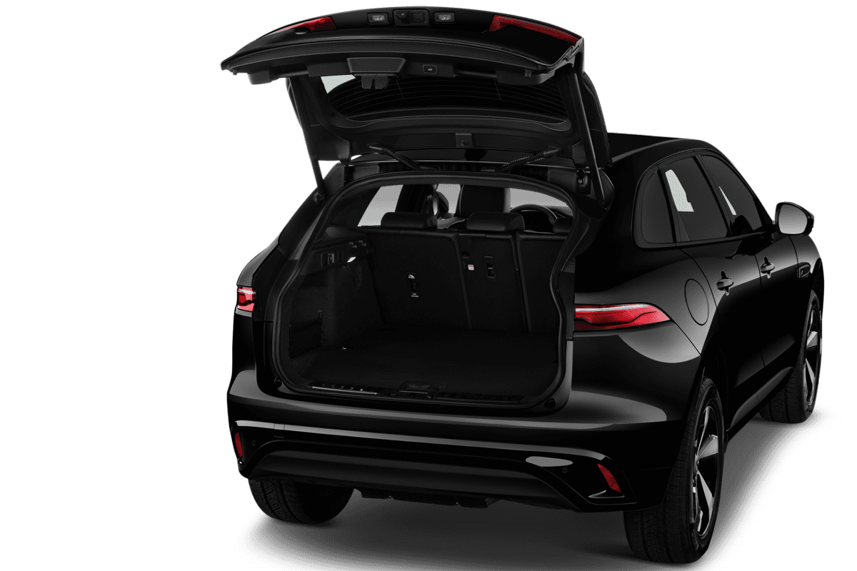 Kofferraum eines Jaguar F-Pace