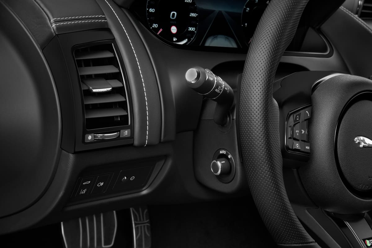 Lüftung eines Jaguar F-Type Coupé