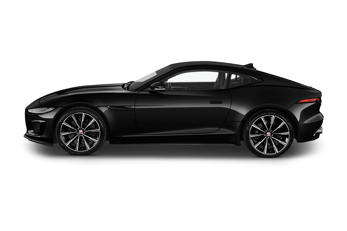 Seitenansicht eines Jaguar F-Type Coupé