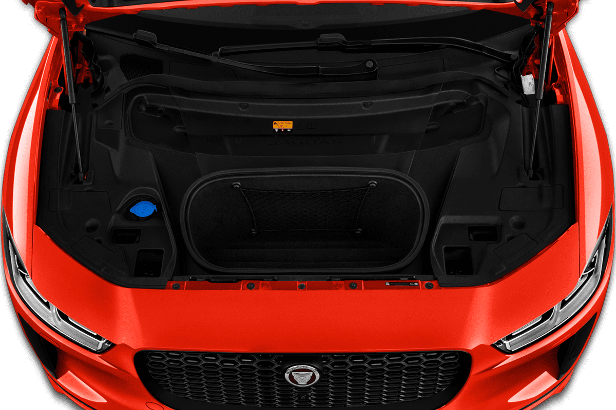 Motorraum eines Jaguar I-Pace