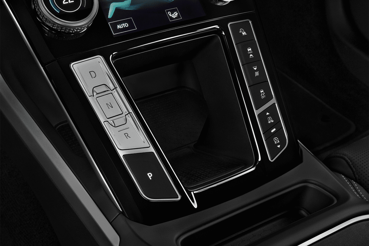 Schaltknüppel eines Jaguar I-Pace