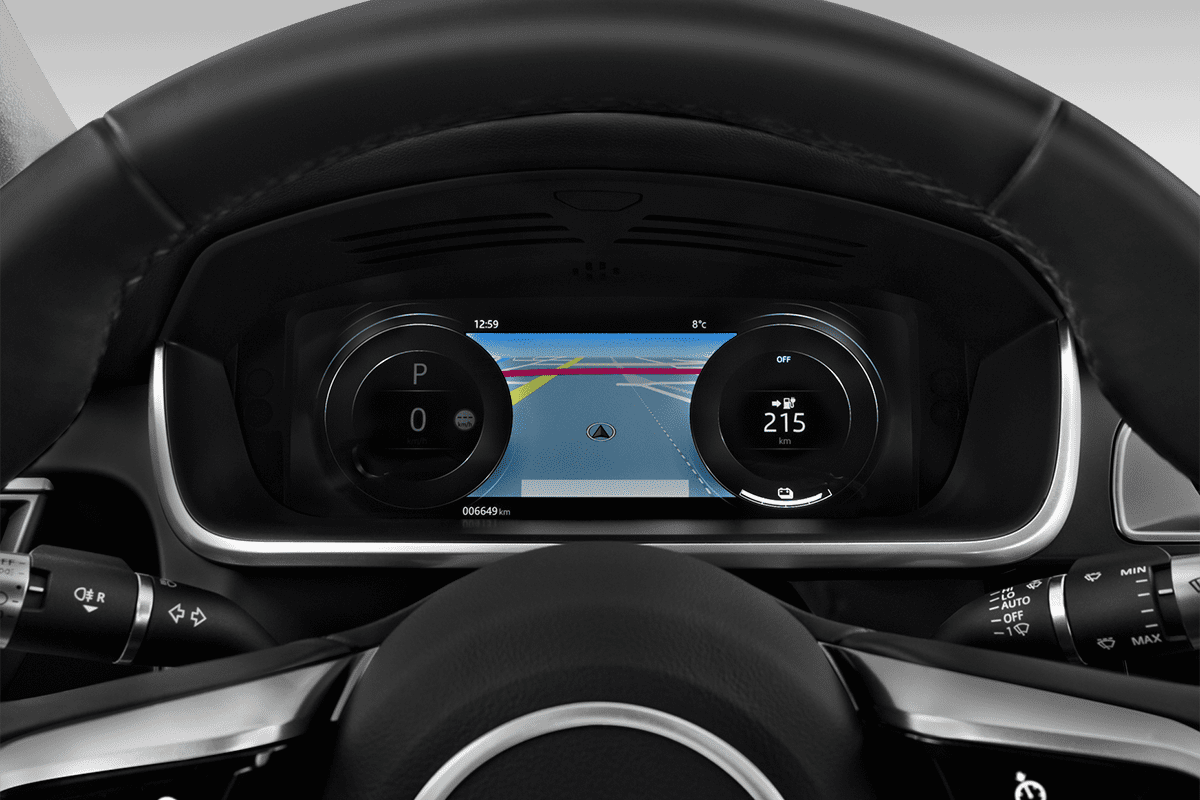 Kombiinstrument eines Jaguar I-Pace