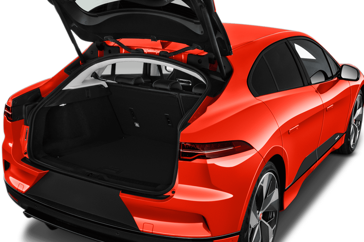 Kofferraum eines Jaguar I-Pace