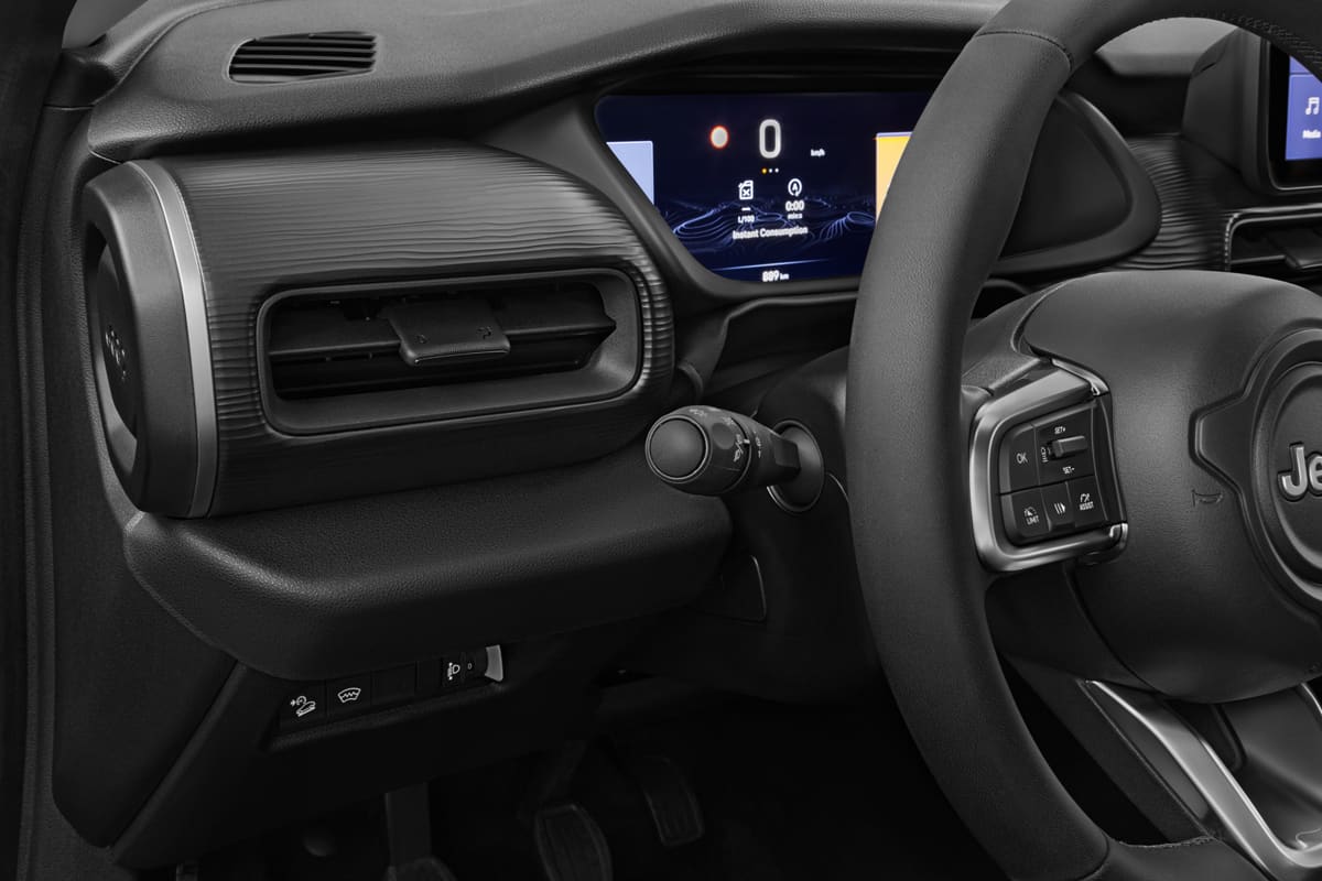 Lüftung eines Jeep Avenger