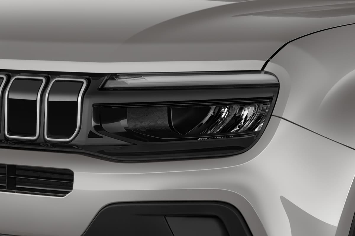 Frontscheinwerfer eines Jeep Avenger