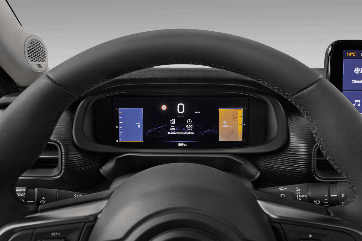 Kombiinstrument eines Jeep Avenger