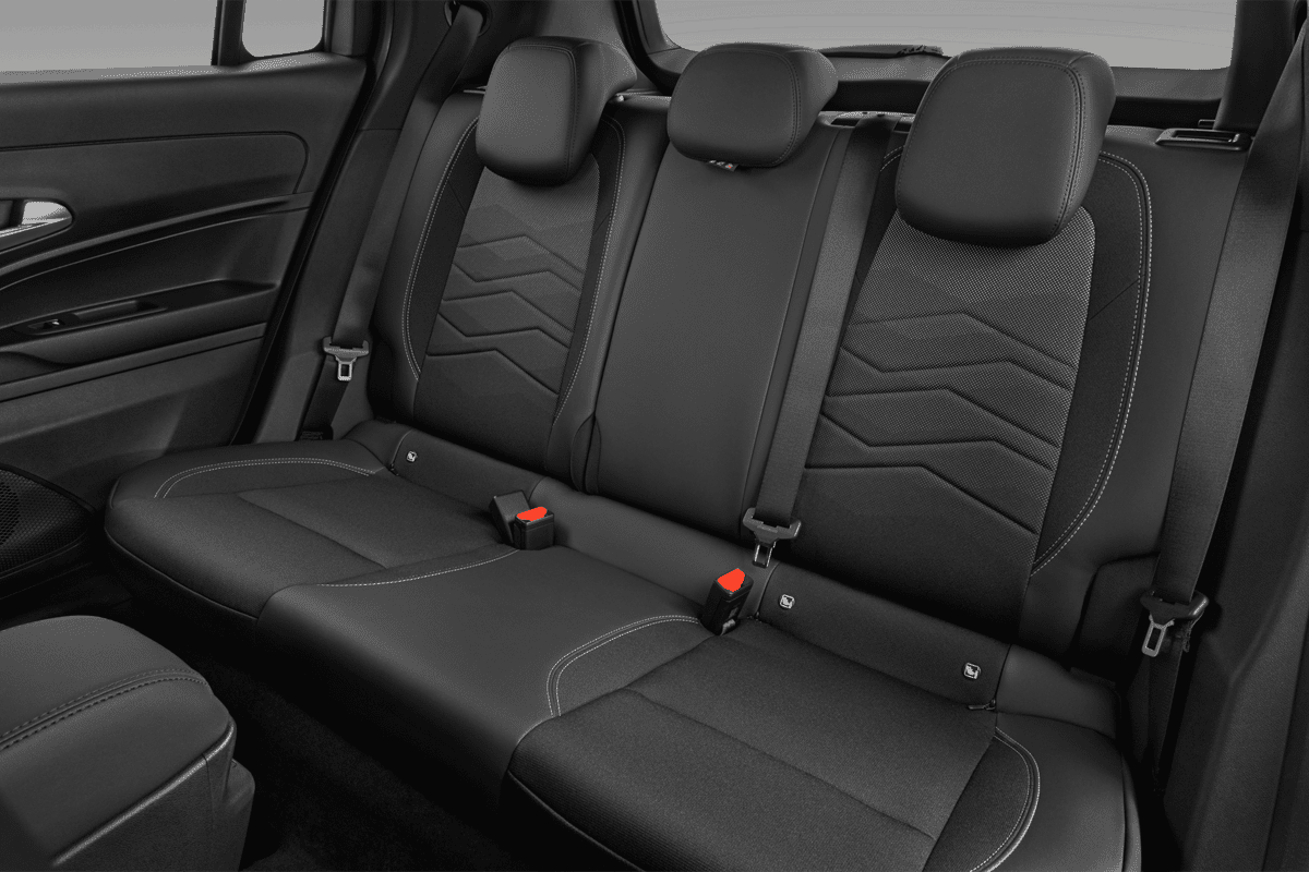 Rücksitzbank eines Jeep Avenger