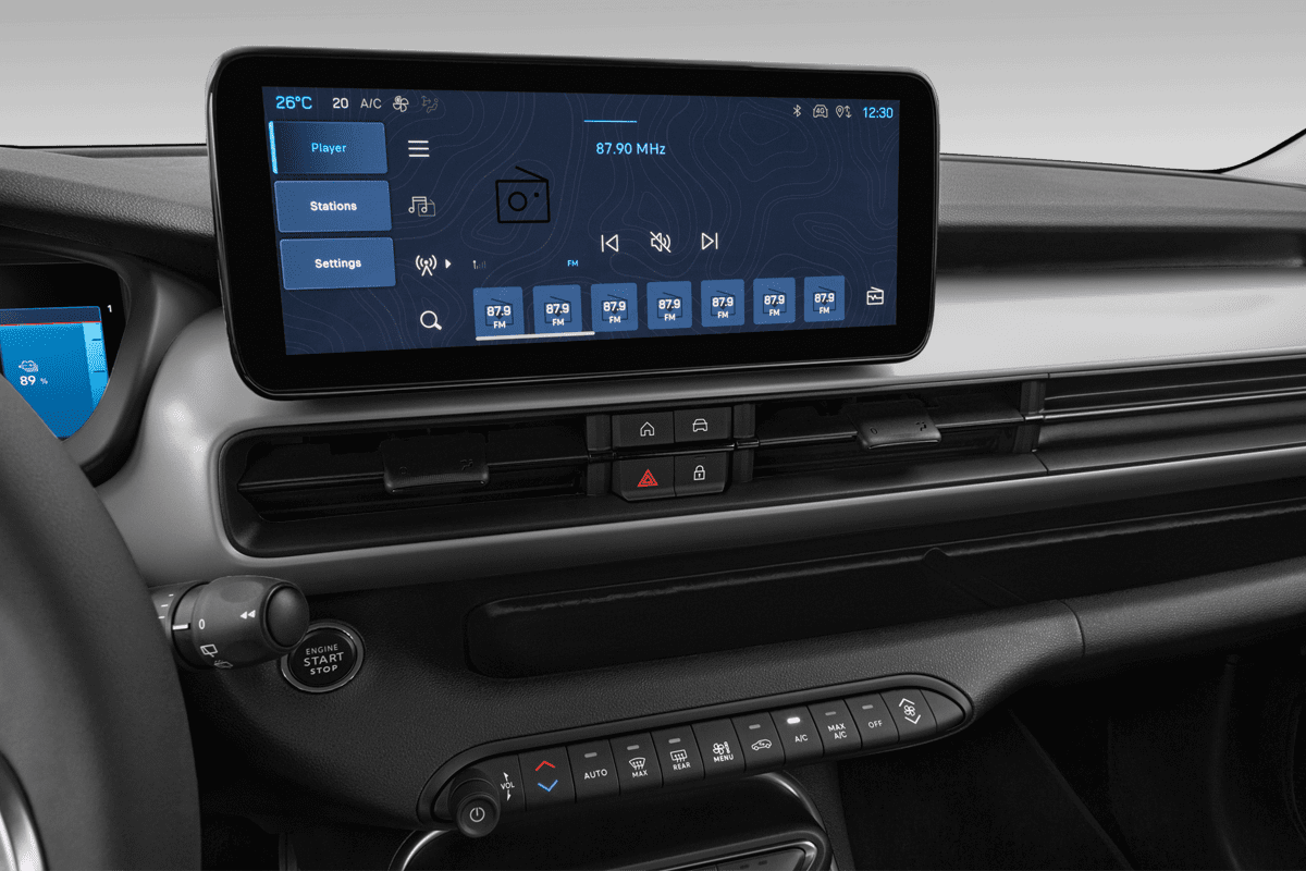 Audiosystem eines Jeep Avenger Elektro