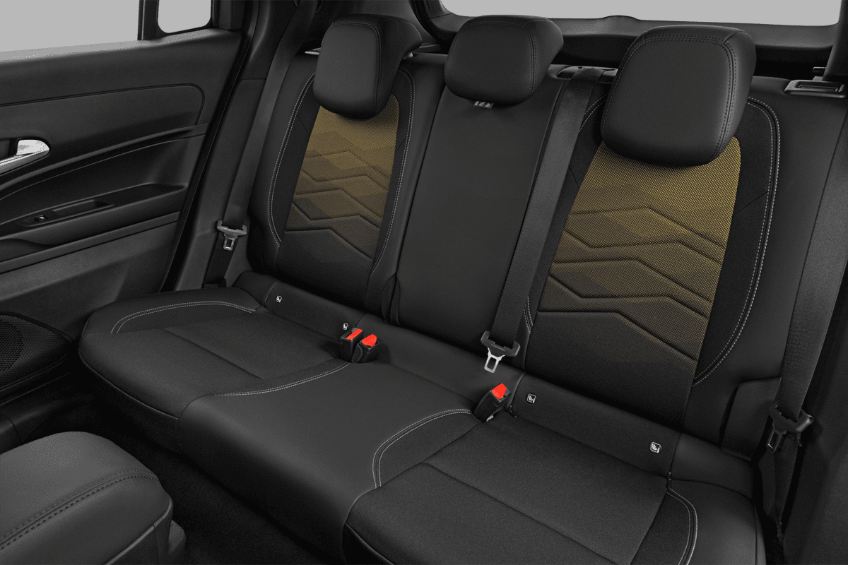 Rücksitzbank eines Jeep Avenger Elektro