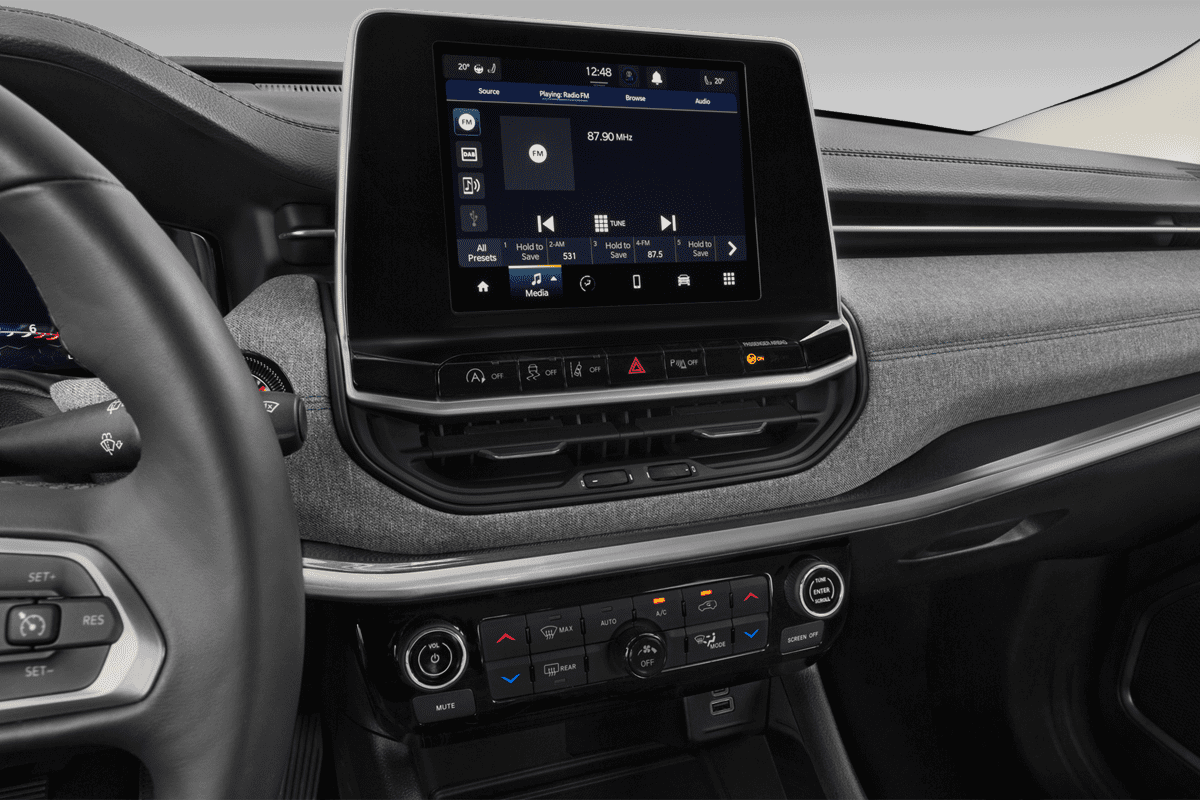 Audiosystem eines Jeep Compass