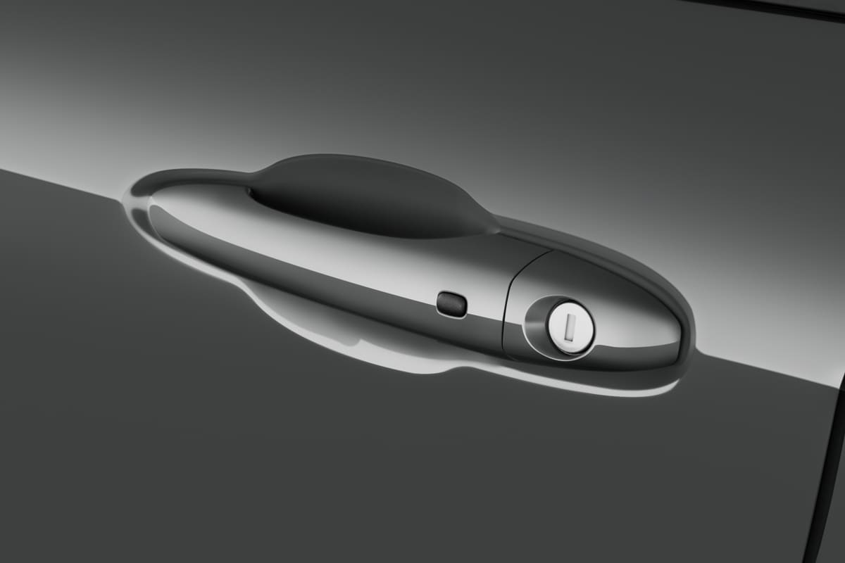 Türgriff eines Jeep Compass E-Hybrid (neues Modell)