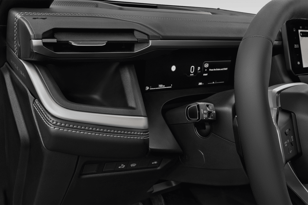 Lüftung eines Jeep Compass E-Hybrid