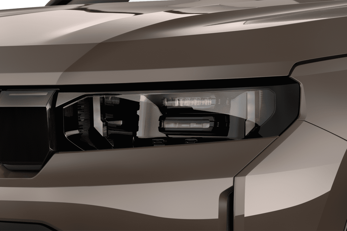 Frontscheinwerfer eines Jeep Compass Elektro