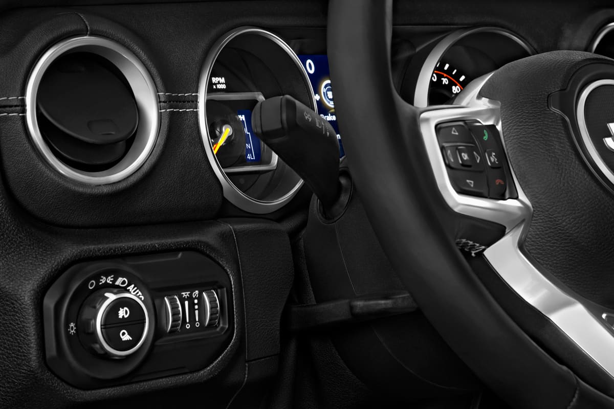 Lüftung eines Jeep Gladiator