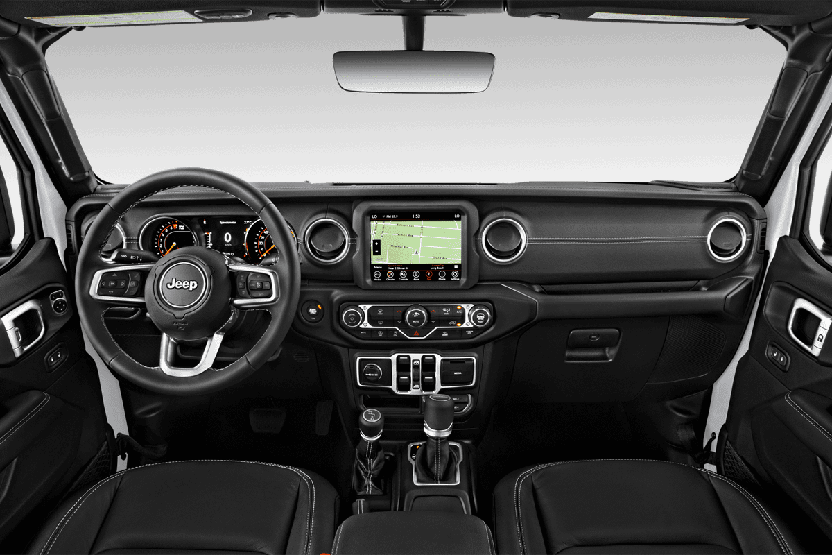 Armaturenbrett eines Jeep Gladiator