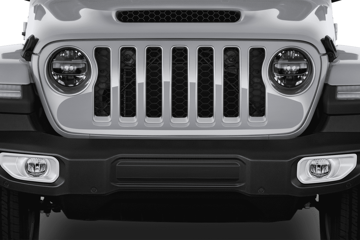 Kühlergrill eines Jeep Gladiator