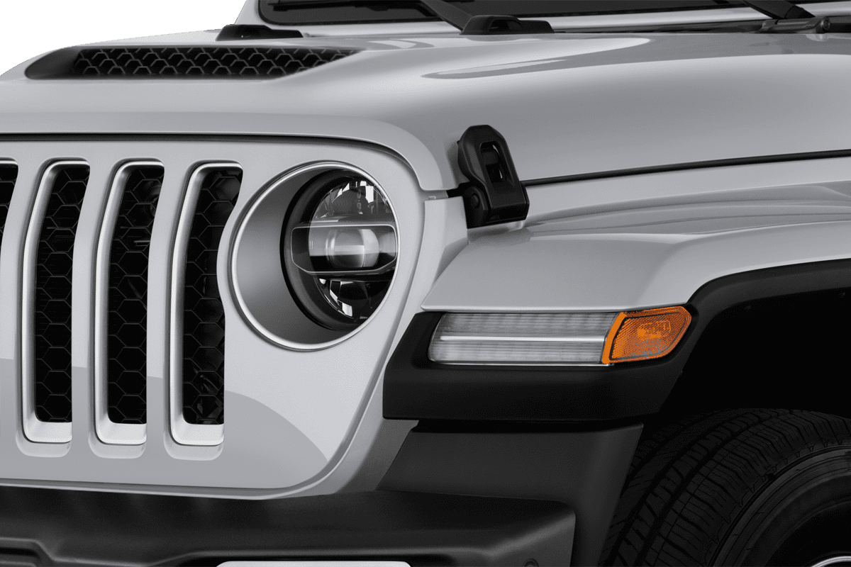Frontscheinwerfer eines Jeep Gladiator
