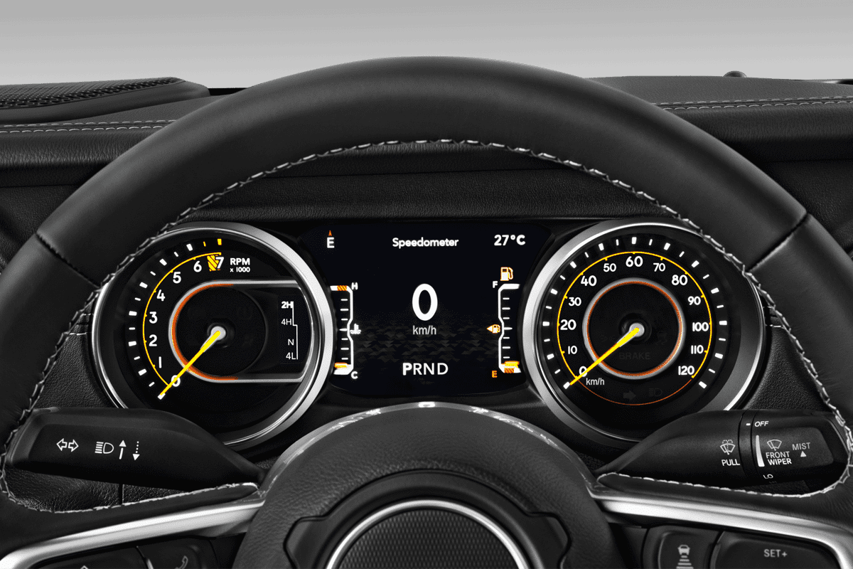 Kombiinstrument eines Jeep Gladiator