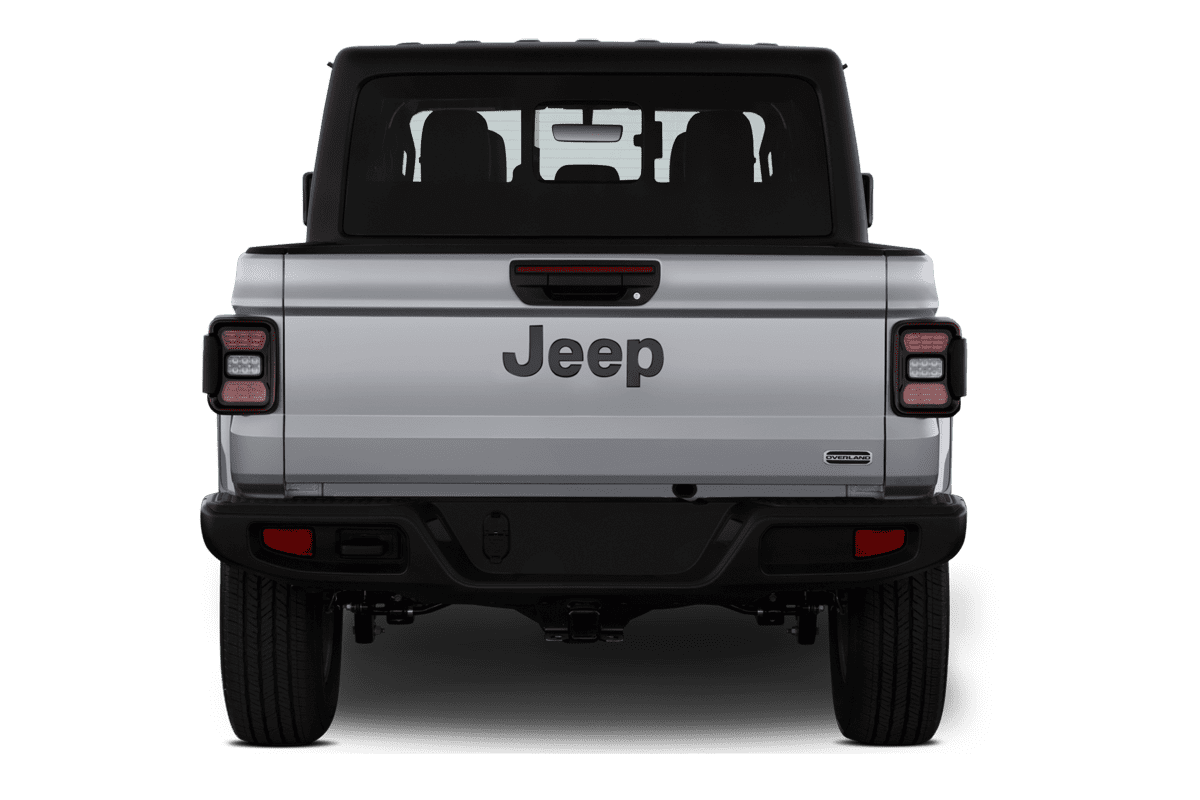 Heckansicht eines Jeep Gladiator
