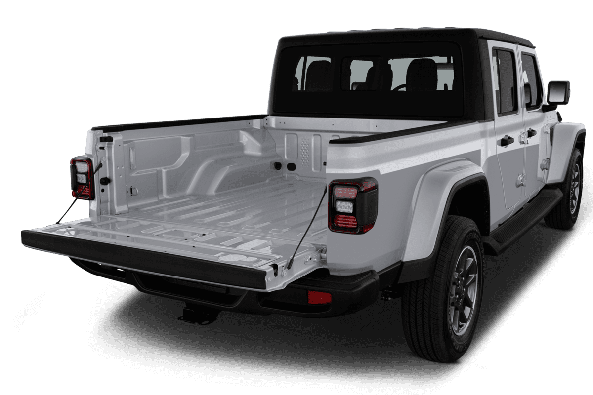 Kofferraum eines Jeep Gladiator