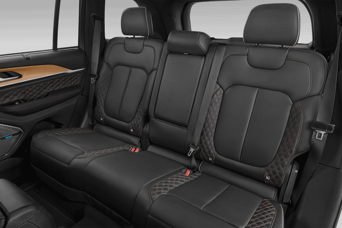 Rücksitzbank eines Jeep Grand Cherokee