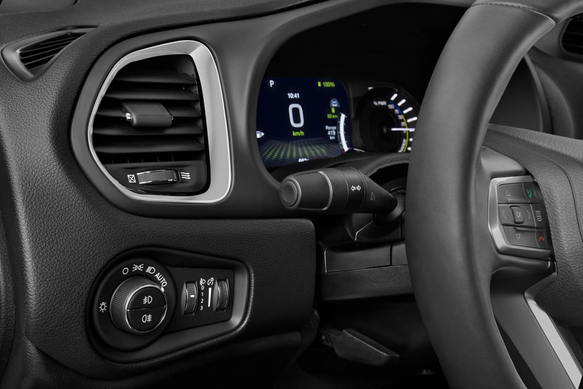 Lüftung eines Jeep Renegade Plug-In-Hybrid