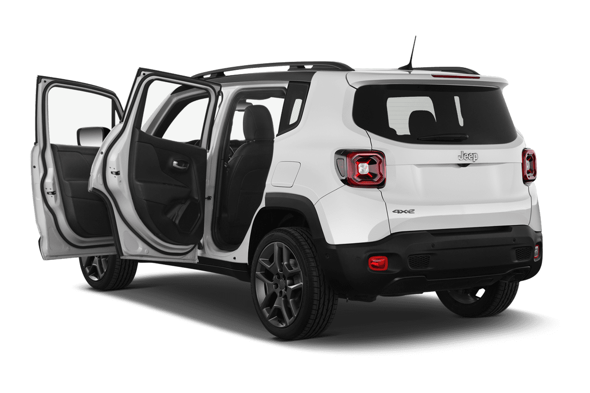 Türen eines Jeep Renegade Plug-In-Hybrid