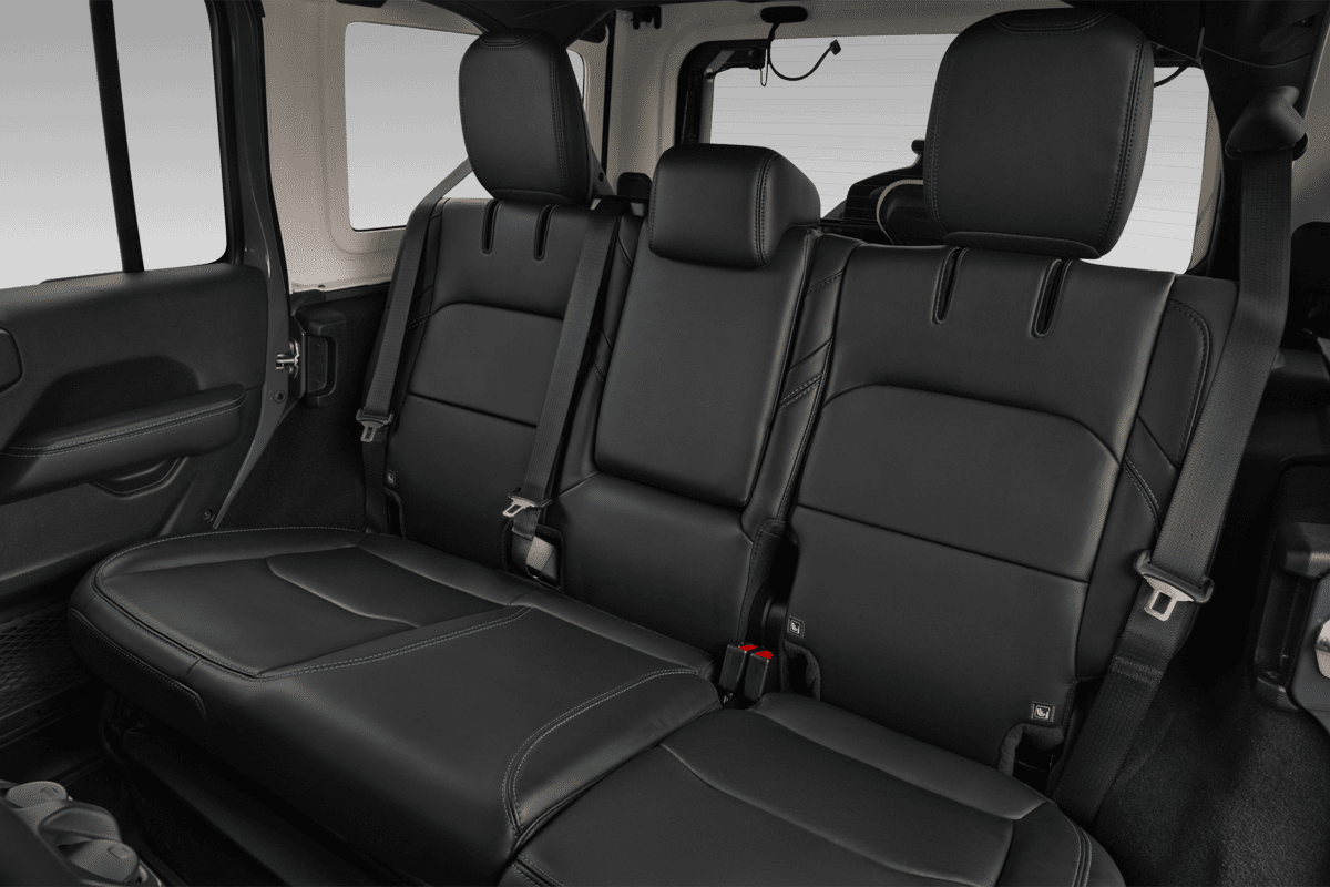 Rücksitzbank eines Jeep Wrangler