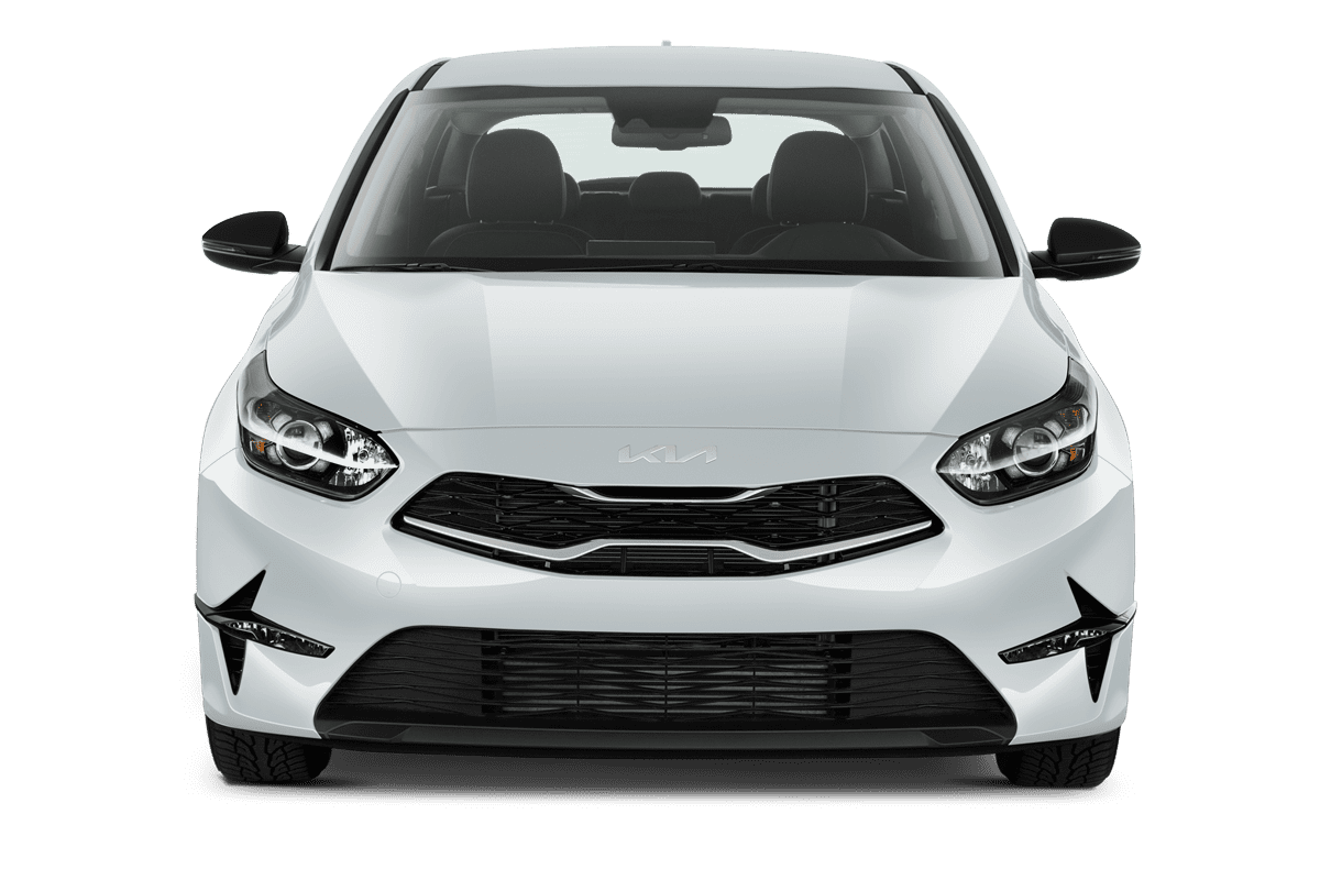 Frontansicht eines KIA ceed, freigestellt