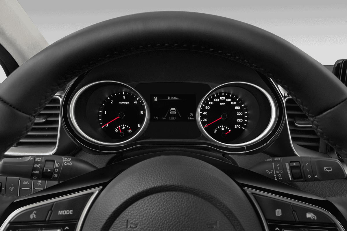 Kombiinstrument eines KIA ceed