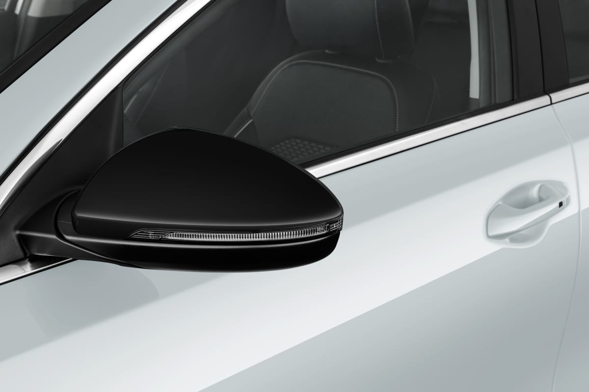 Rückspiegel eines KIA ceed