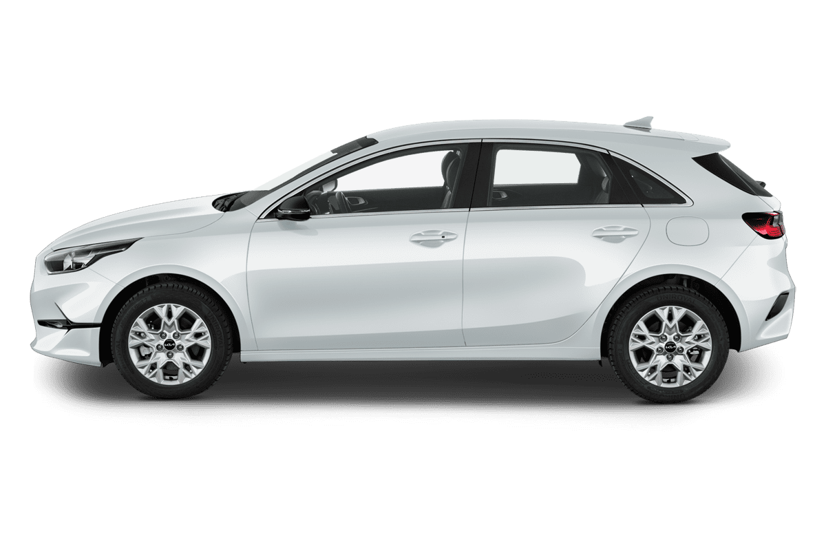 Seitenansicht eines KIA ceed