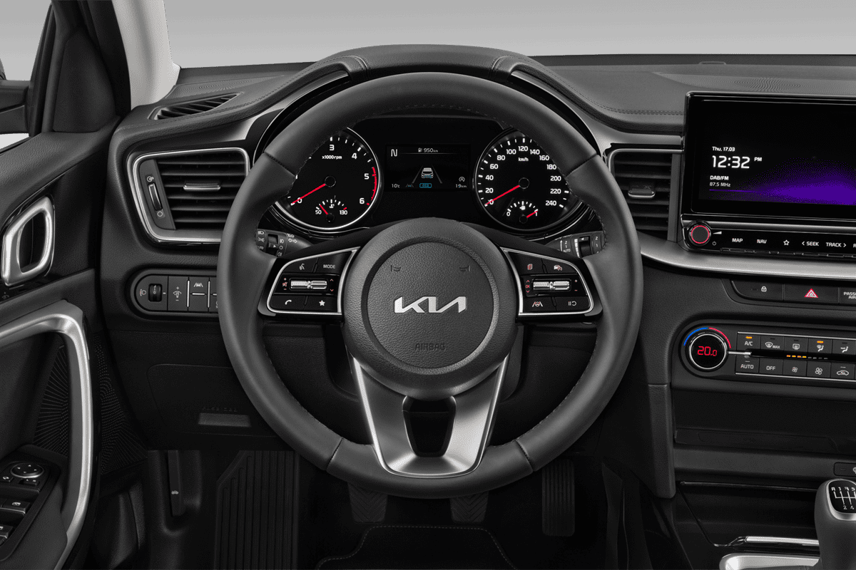 Lenkrad eines KIA ceed