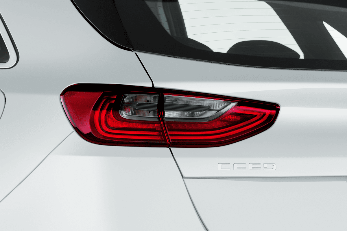 Heckleuchten eines KIA ceed