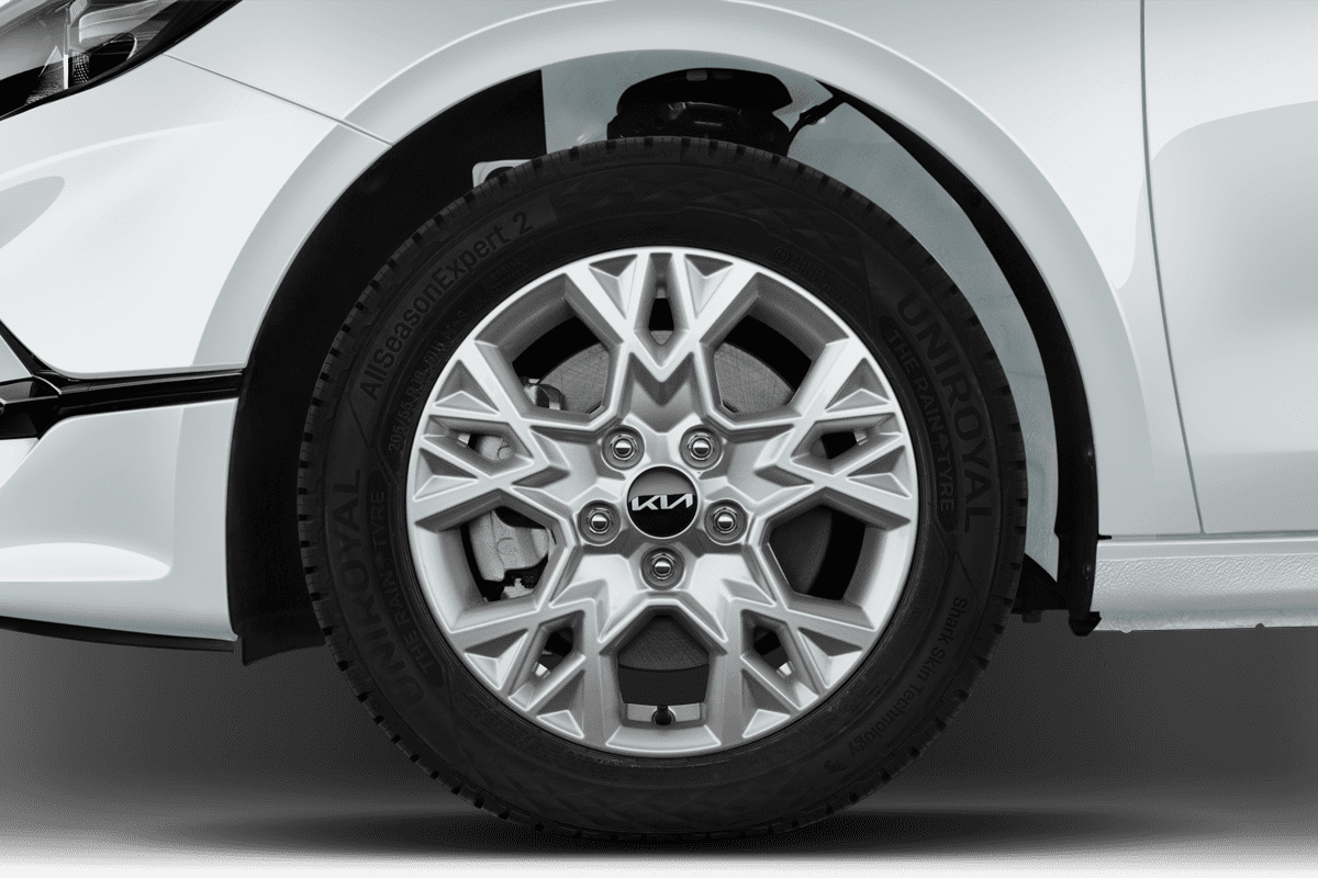 Radkappe oder Felge eines KIA ceed